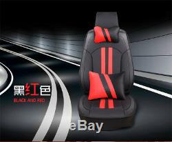 Luxury PU leather car cushion seat covers Full Front+Rear Cushion 5-Seats