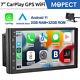 MOPECT 7 Android 11 2 DIN Carplay Car Stereo Bluetooth WIFI Radio GPS + Camera