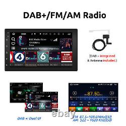 MOPECT 7 Bluetooth DAB+ Android 10 Car Stereo Radio 2 DIN WiFi GPS + Camera MIC