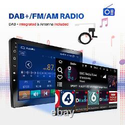 MOPECT DAB+ 9 Android 10 2 DIN Car MP5 Player Head Unit 4 USB GPS Nav FM AM SD