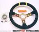 Momo Deep Dish Steering Wheel 330mm Genuine Item Honda Nissan Toyota Mazda