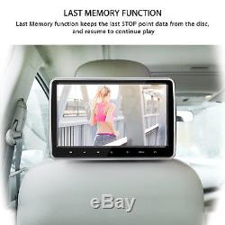 Multifunction 10.1'' HD TFT LCD Screen Car Headrest Monitor DVD Game Player HDMI