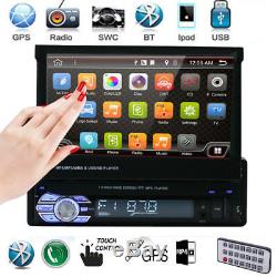 New 7 Touch Screen Singel Car MP5 Player Radio Stereo GPS Sat Nav 8G Map Card