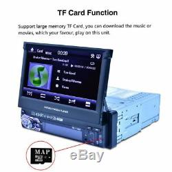 New 7 Touch Screen Singel Car MP5 Player Radio Stereo GPS Sat Nav 8G Map Card