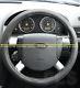 Nissan Faux Leather Steering Wheel Cover Black