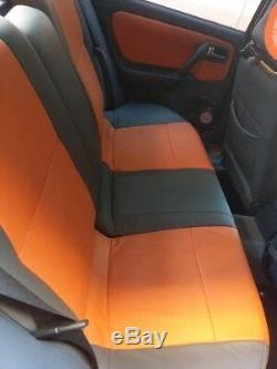 Nissan Primera P11 GT Full Leather Interior Graphite Grey & Orange ## RARE ##