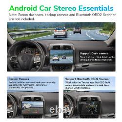 OBD+DVR+2 DIN 10.1 8-Core Android 12 4+64G CarPlay Car Radio Stereo GPS Sat Nav