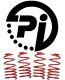 PI LOWERING SPRINGS for NISSAN PRIMERA P11 08/99-02 1.6 F25/R15mm