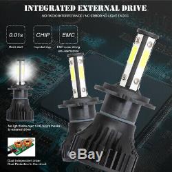 Pair H7 Led Headlight Bulbs Car Lamp 300000LM Hi or Low Beam White For FORD