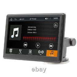 Portable 7Inch HD Touch Screen Car Stereo Receiver Apple CarPlay Android Auto