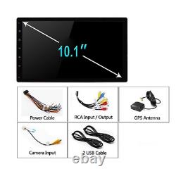 Removable Android9.1 2Din 10.1in Car Radio Stereo BT GPS Navi WiFi FM MP5 Player
