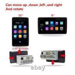 Rotatable 10.1in 2DIN Android 9.1 Car Car Stereo Radio Bluetooth GPS WiFi FM+Cam