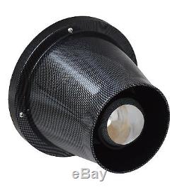 SHEILDED CONE BLACK CARBON UNIVERSAL AIR FILTER & ADAPTERS Nissan 1