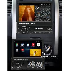 Single 1 DIN 7in Radio Car Stereo Retractable Touch Screen GPS Sat Nav BT Player