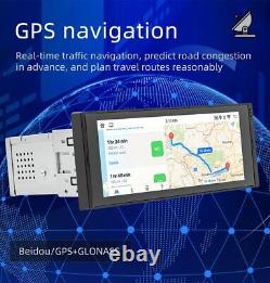 Single Din Car Stereo Bluetooth GPS Navigation FM Radio Video Player CarPlay NAV