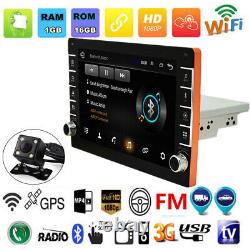 Single Din Car Stereo Bluetooth Radio MP5 Player GPS Wifi FM for Android 16GB