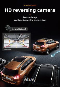 Single Din Retractable Screen Car Radio Wireless Apple Carplay Android Auto BT