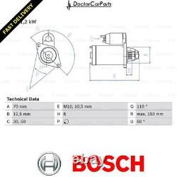 Starter Motor FOR NISSAN PRIMERA P11 96-01 CHOICE2/2 1.6 1.8 Petrol WP11 Bosch