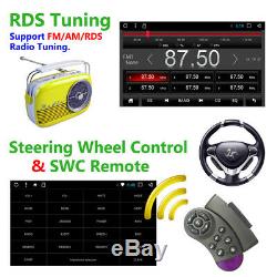 Steering Wheel Control Car FM Radio Head Unit BT Mirror Link GPS Nav DVR AUX RDS