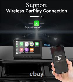Touch Screen 7in Car Monitor Android Auto Carplay Radio Bluetooth Player WiFi FM
