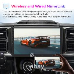UK 10.1 Single 1Din Car Stereo Apple CarPlay Android Auto Radio Touch Head Unit