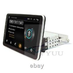 Universal 1DIN Rotatable 10 Android 10.1 32GB Car Stereo Radio GPS Wifi Touch