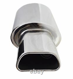 Universal Performance Free Flow Stainless Exhaust Backbox Yfx-0693 Nsn1