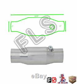 Universal T304 Stainless Sports Cat Catalytic Converter 2 Inch 200 Cell-nsn2