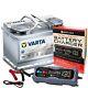 Varta E39 Audi BMW Car Battery 12v 4 Year 096 70Ah 760CCA AGM With 10 Amp Charger