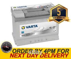 Varta E44 High Performance Car Battery 12V 77AH 096 5 Year Warranty 577400078