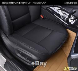 Vehicle Luxury seat cover 3 PCS Set PU Leather 53×54cm 124-140cm 2 Front&1 Rear