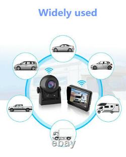 Vehicle WiFi Wireless Reversing Camera With 3.5in LCD Monitor Car Rear View Kits