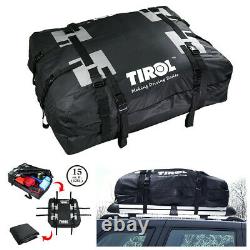 Waterproof Car Rooftop Bag Travel Touring Cargo Pack Bag Luggage Carrier Box