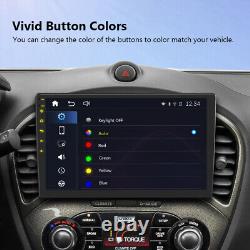 Wireless CarPlay Android Auto 10.1 QLED Double DIN Car Stereo Radio GPS Sat Nav