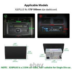 Wireless CarPlay Android Auto X20PLUS 10.1 inch 2 Din Car Stereo Radio Sat Nav