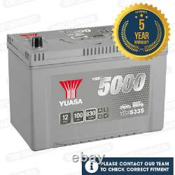 Yuasa YBX5335 Silver Battery for Chrysler Voyager MK3 MK4 2000-2008
